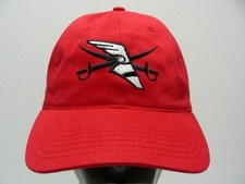 CLACKAMAS TRACK  FIELD - RED - ONE SIZE ADJUSTABLE STRAPBACK BALL CAP HAT 