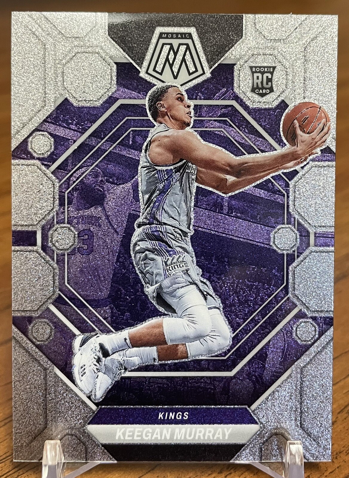 2022-23 Panini Mosaic Keegan Murray Glitter Rookie Card RC SSP Case Hit #227