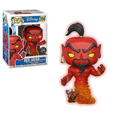 Funko POP Disney: Aladdin - Red Jafar (As Genie) #356 (Glow CHASE