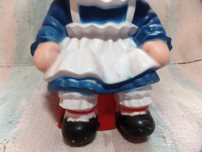 Vintage 1972 Raggedy Ann Sitting Coin Bank 11