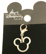 Vintage Disney Mickey Mouse Ears Charm Clip On ForBracelet Bag Purse Zipper Pull