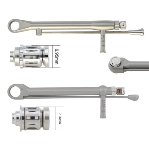 Dental Implant Nobel Biocare Torque Wrench Adapter Manual Ratchet Tool φ7mm φ8mm - Afbeelding 1 van 72