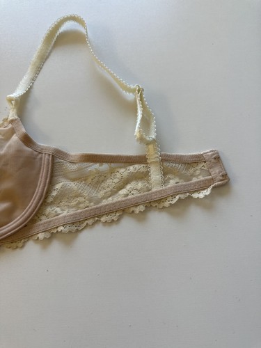 NWT! Wacoal Women's Sz 32B Embrace Lace Embroidered Underwire Bra 65191 Sand - Picture 5 of 7