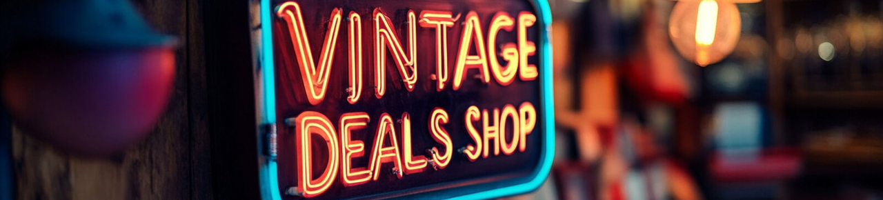 Vintage Deals Shop Banner