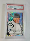 2021 Topps Chrome X-Fractor Platinum Anniversary Ken Griffey Jr #493 PSA 9