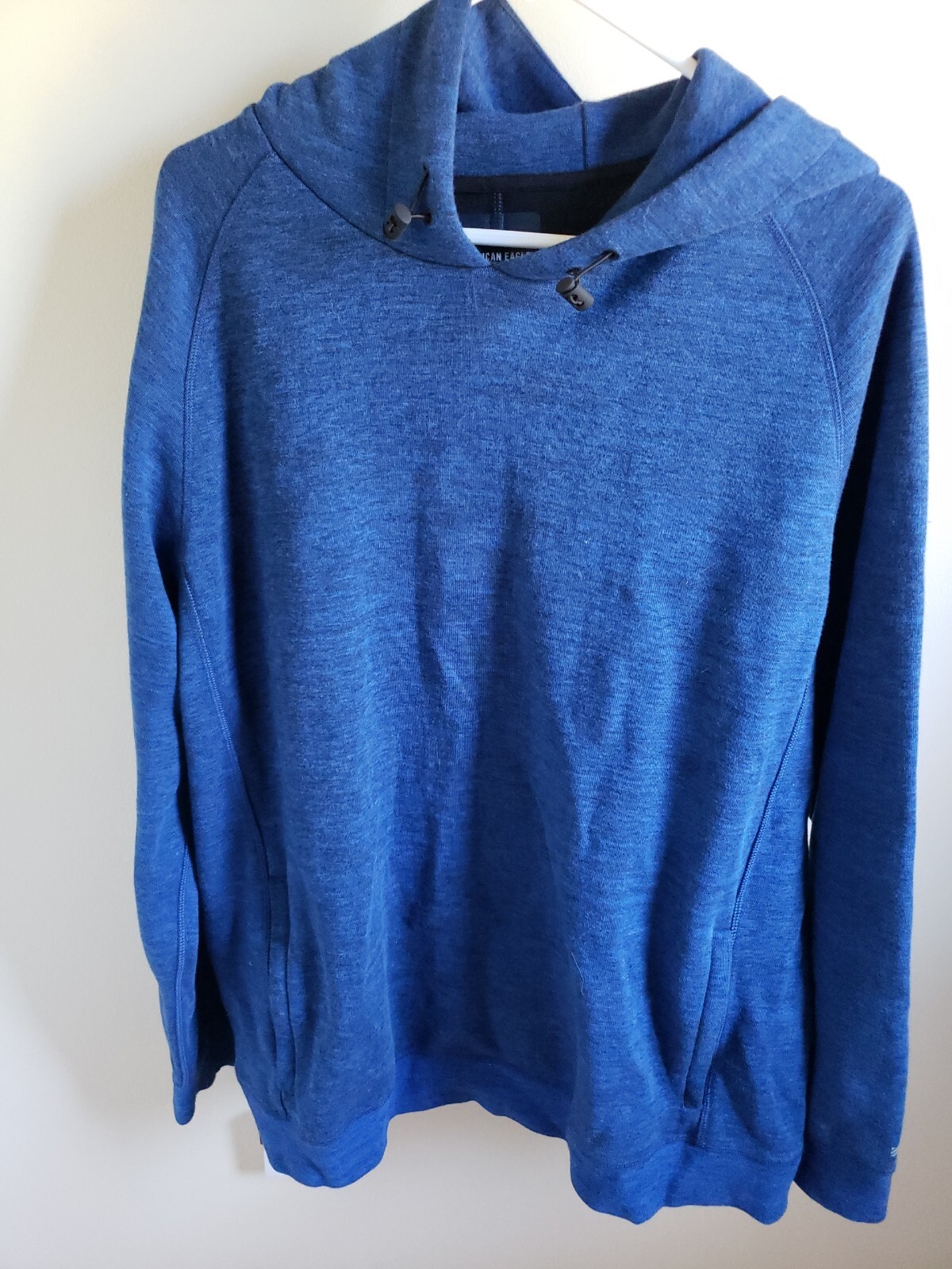 American Eagle ActveFlex Mens 2XL Pull Over Hoodie Blue/Black eBay