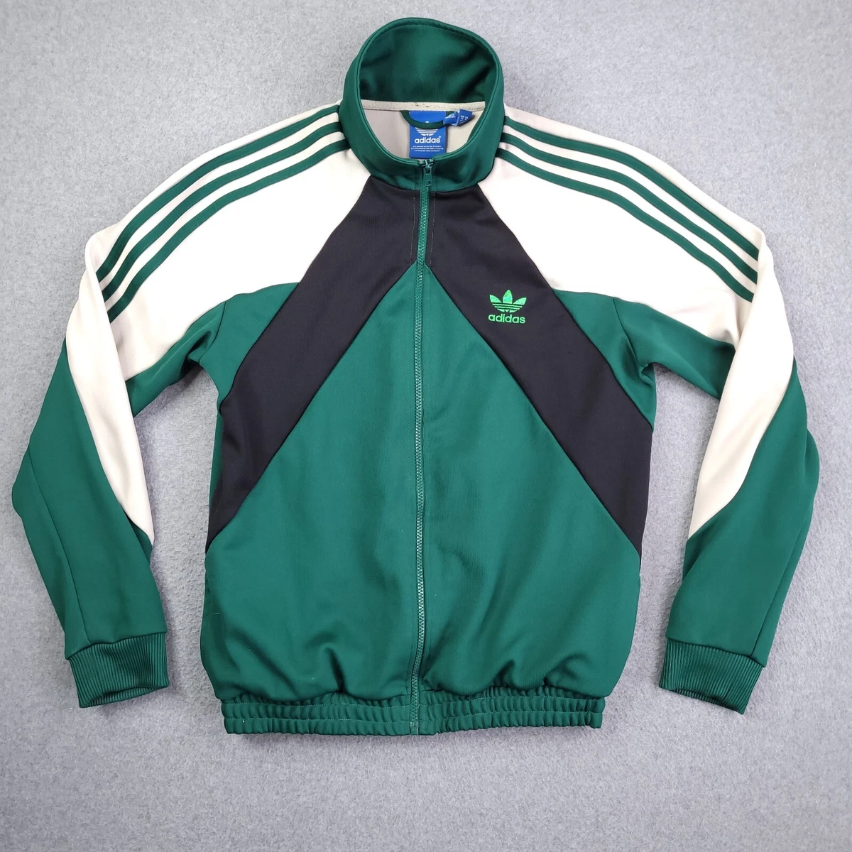 Adidas Originals Jacket Medium Retro Firebird Green Mens | eBay