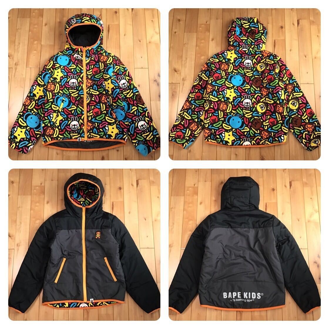 BAPE Reversible animal Safari banana milo batting jacket A Bathing