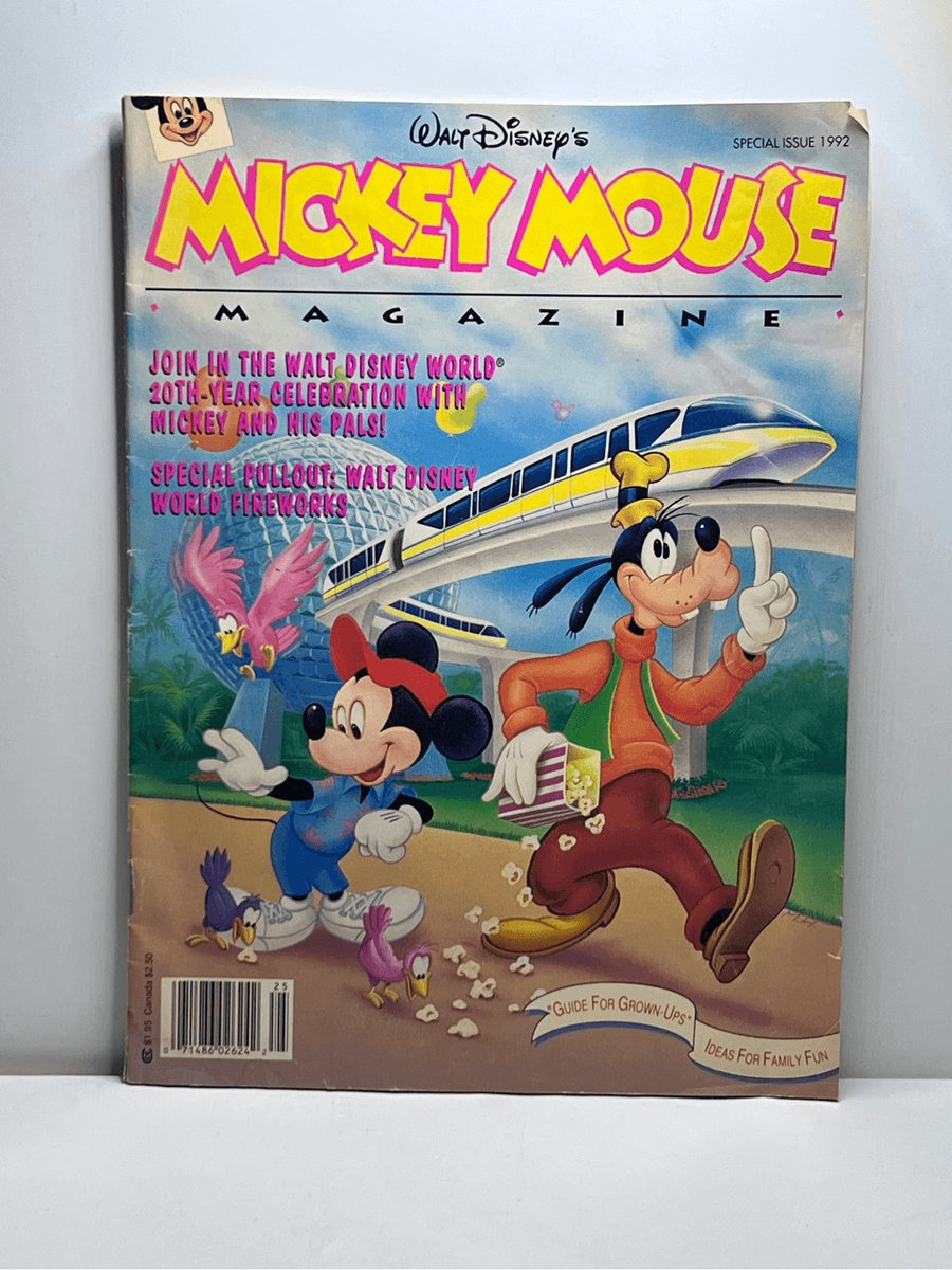 Walt Disney Mickey Mouse Magazine Special Issue 1992 VTG | eBay
