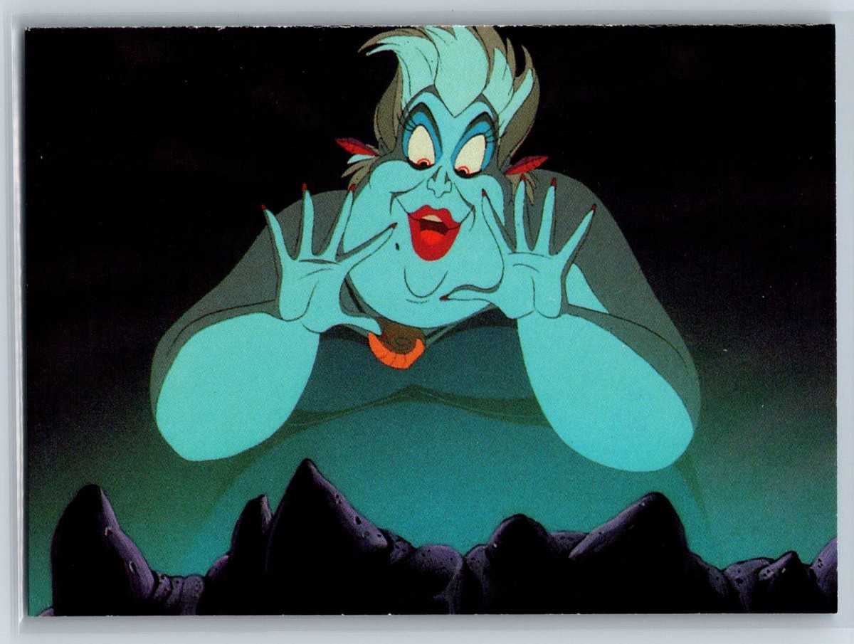 1991 Pro Set The Little Mermaid Ursula #51 | eBay