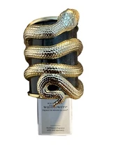 NWT BATH & BODY WORKS Gold Snake Black Wallflower Plug In Unit Halloween 2024
