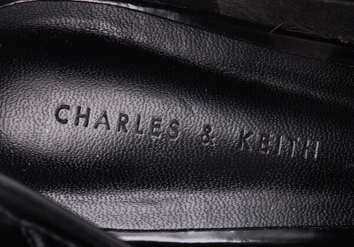 CHARLES & KEITH Square Heel Loafer Size 37(K-133971) - Picture 12 of 12