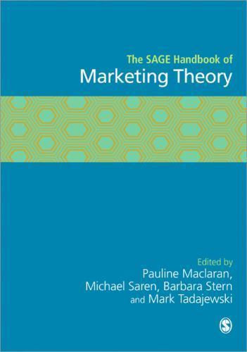 SAGE Handbook of Marketing Theory by Michael Saren (2013, Trade Paperback)