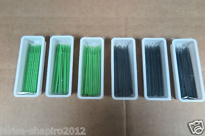 Set x 6 Dental Microbrush Applikator IVOCLAR VIVADENT 6 Boxen Micro Pinsel Nagel