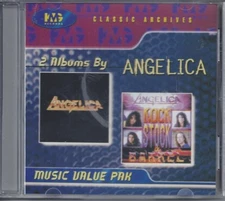 Angelica-Angelica(S/T) & Rock Stock & Barrel CD 1998 KMG Christian Metal (NEW)