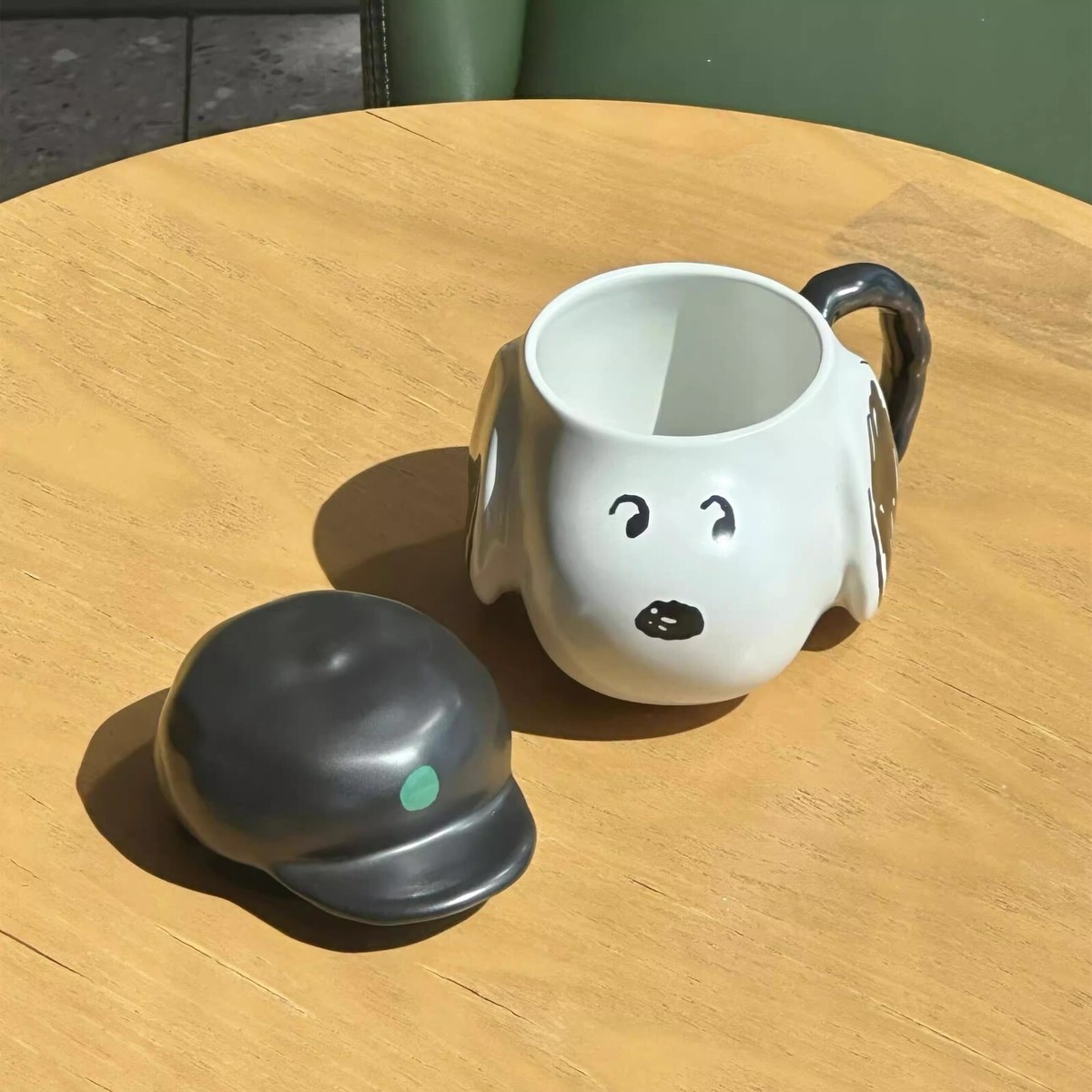 New 2025 China Starbucks Snoopy 12oz Ceramic Mug With Lid | eBay