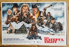 2D - The hateful eight by Jason Edmiston - Rare sold out Mondo print - WYSIWYG