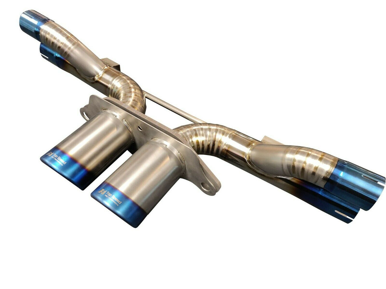 Fit Porsche 991 GT3 GT3RS 1418 Titanium Muffler Exhaust Delete