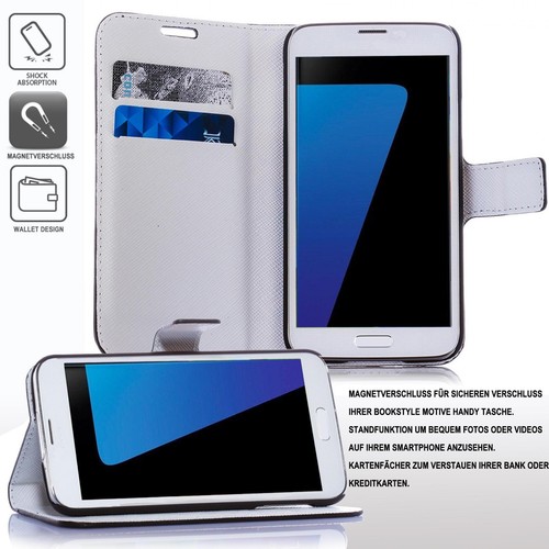 Housse de téléphone portable pour Samsung Galaxy S5 Active housse de protection motif étui à rabat QBY-059 - Photo 4/9