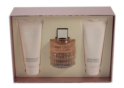 Jimmy Choo ILLICIT FLOWER Pcs Set W/ EDP Spra For