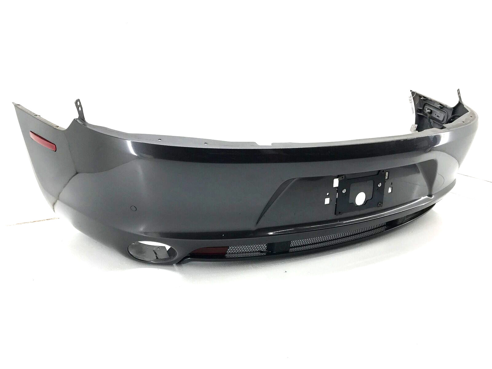 2011 ASTON MARTIN RAPIDE REAR BUMPER COVER W/ PARK ASSIST GRAY OEM