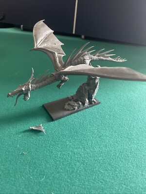 Warhammer Fantasy High Elves - Dragon - On Base, Broken  ear 