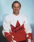 DENNIS HULL 1972 Team Canada Summit Series signed color Photo pose Chicago #1 — photo 1