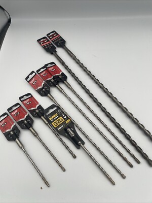 10 x SDS PLUS Bohrer Milwaukee, Dewalt, F4P Restposten Neu