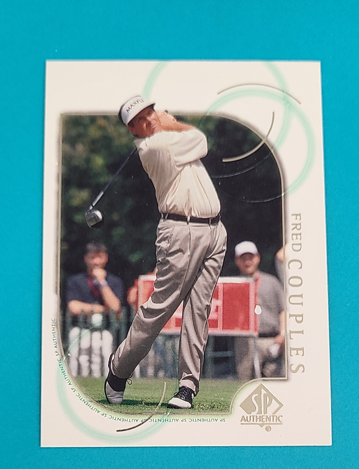 2001 SP Authentic #3 Fred Couples GOLF Card 7A