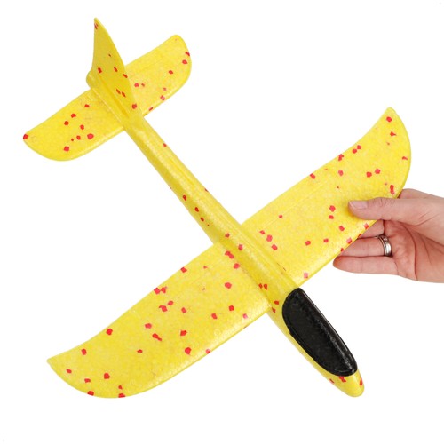 3x Styroporflugzeug für Kinder und Erwachsene - Stabiler Wurfgleiter mit - Bild 5 von 8