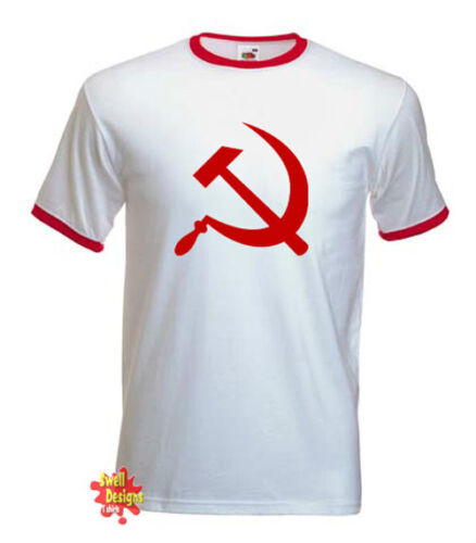 Brújula cicatriz Ortografía Martillo Hoz Comunista,Russia,Política,Soviético Camiseta Todas las Tallas  | eBay