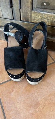 Zara Limited Edition Leder Plateau Sandalen Gr. 39 - Neu