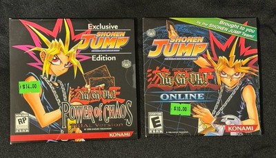 Konami Yu-Gi-Oh! Shonen Jump Online Power Of Chaos PC Video Game Manga BRAND NEW