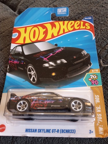 Hot Wheels 2025 Nissan Skyline GT-R (BCNR33) Blu 144/250 – 1:64 Nuovo - Foto 2