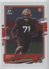 2020 Panini Donruss Optic Rookies Jedrick Wills #119 00jz