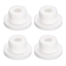 4Pcs White Plug Holes,Rubber Button Plug for 15mm/0.59" Hole