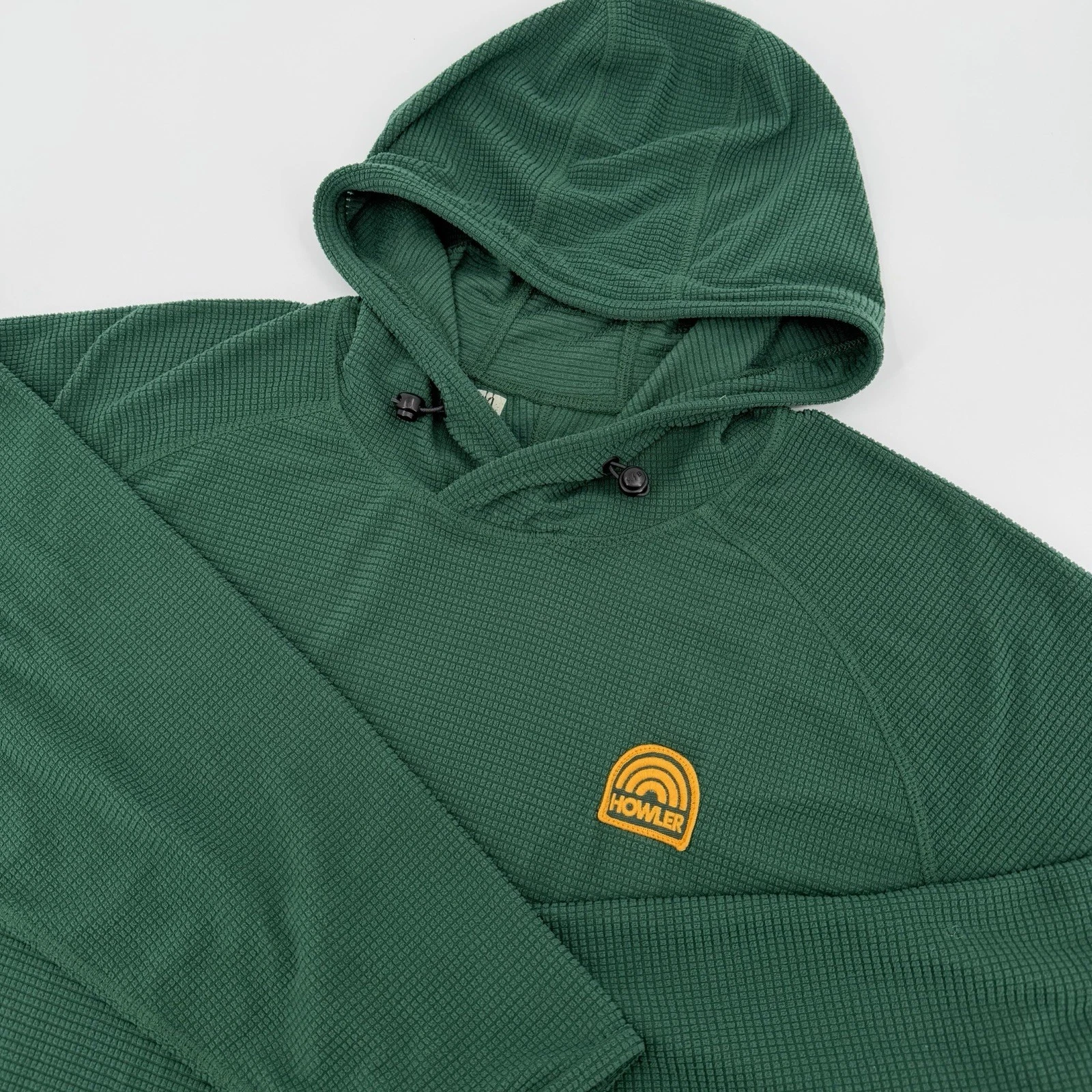 Howler Brothers Palo Duro Fleece Hoodie Mens XL Waffle Knit Outdoor Pullover
Opens in a new window o