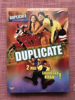 DVD : Doppel Edition '' DUPLICATE '' mit Shahrukh Khan - OVP-Neu
