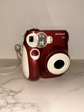 Red Polaroid PIC-300 Instant Film Camera