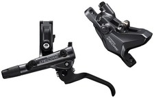 Shimano Deore BL-M6100/BR-M6100 Disc Brake and Lever Front Hydraulic Resin Gray