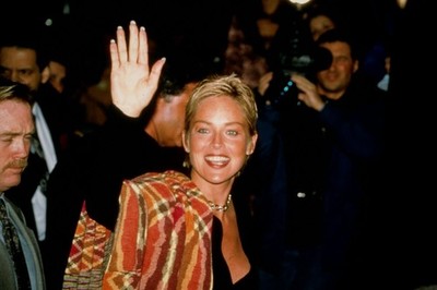 Dia Sharon Stone Slide 35mm L33-33-4-2