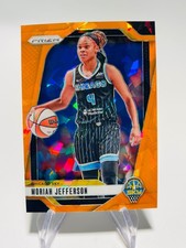 MORIAH JEFFERSON 2024 Panini Prizm WNBA  ORANGE ICE PRIZM #131 Sky