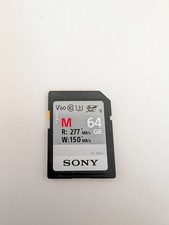 Sony SF-M Series 64GB UHS-II SDXC Memory Card