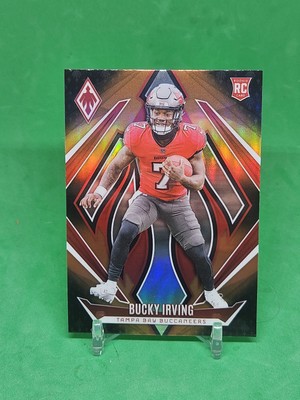 2024 Phoenix #166 Bucky Irving Orange Fade Prizm Rookie Card (RC)