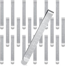 30 Pcs Sewing Clips Stainless Steel Hemming Clips Metal Hemming Tool 3 Inches wi