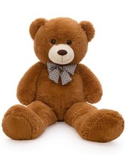 Giant Teddy Bear Plush Toy - Ultra Soft  Cute Large 39 inches Dark Brown