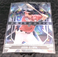 2026 Panini USA Stars & Stripes #16 Jacob Seamon Prizmatic Insert.          A199