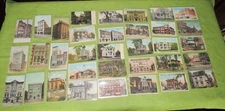VINTAGE LOT of 34 BPOE ELKS POST CARDS NEW YORK ANTIQUE IN SLEEVES
