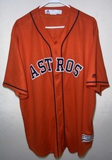 Houston Astros Jersey MLB Baseball Majestic Orange Cool Base Men 2XL