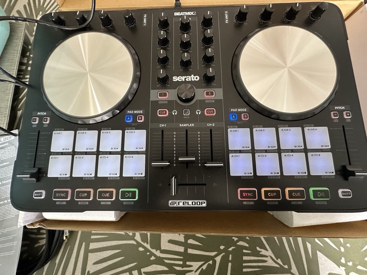 Reloop Beatmix 2 MKII USB Midi DJ Performance Pad Controller 2